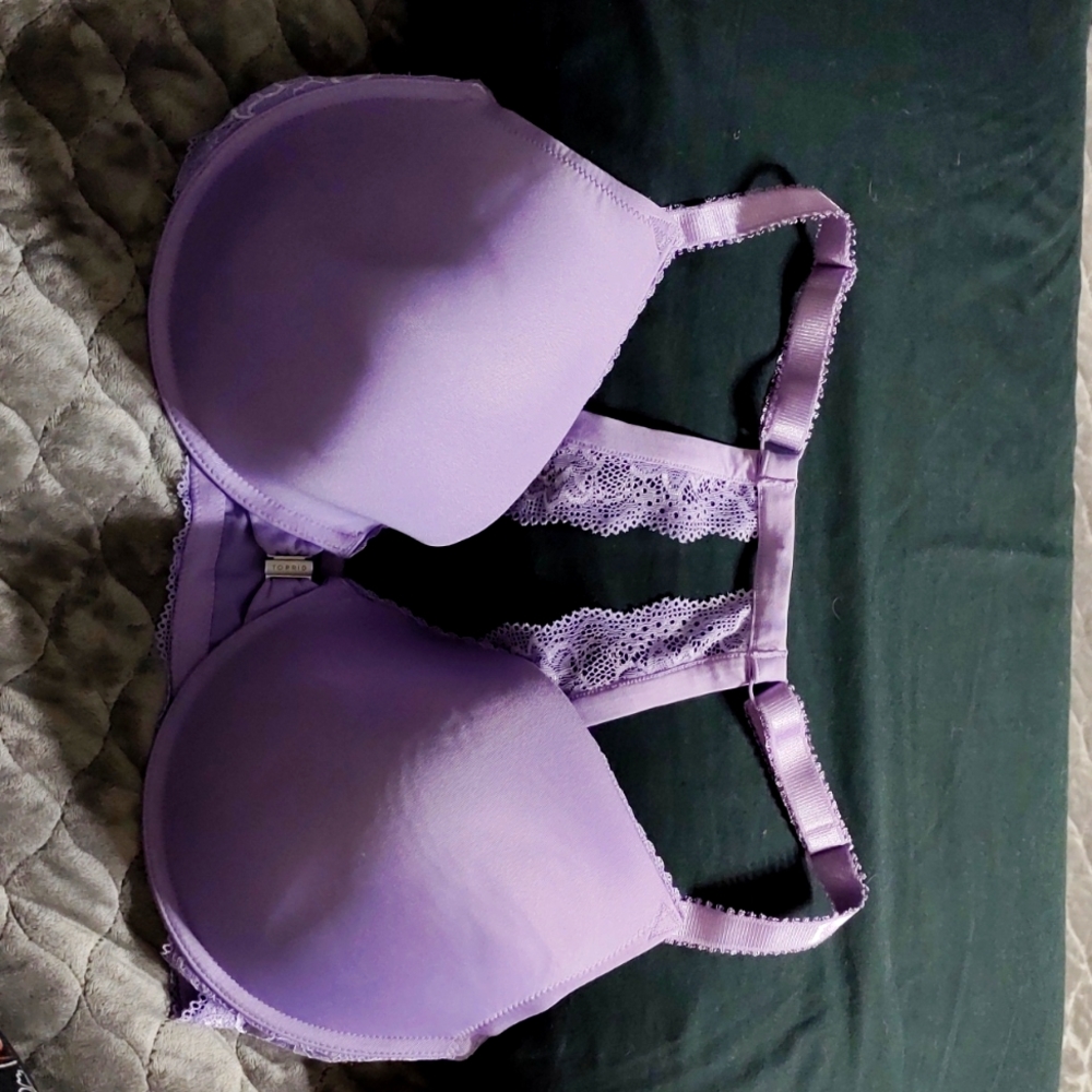 42DDD Torrid purple push up racerback